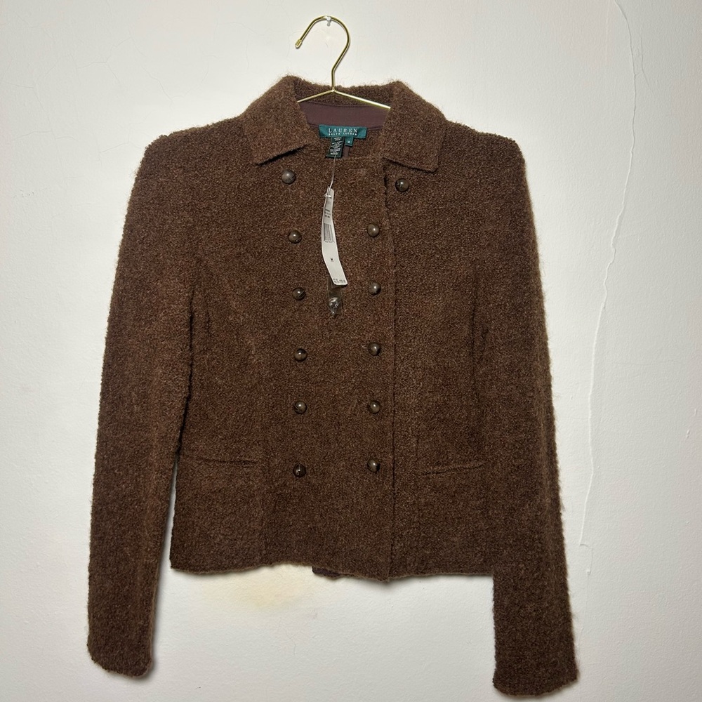 Ralph Lauren Chocolate Teddy Jacket